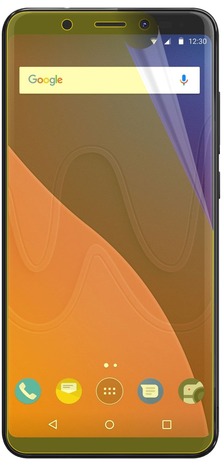 3x 3D Full Cover Schutzfolie für Wiko View