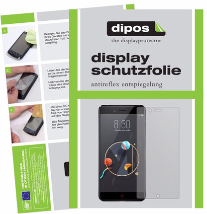 Matte Displayschutzfolie von dipos passend für Archos   Diamond Alpha+, präziser Zuschnitt und blasenfrei montiert