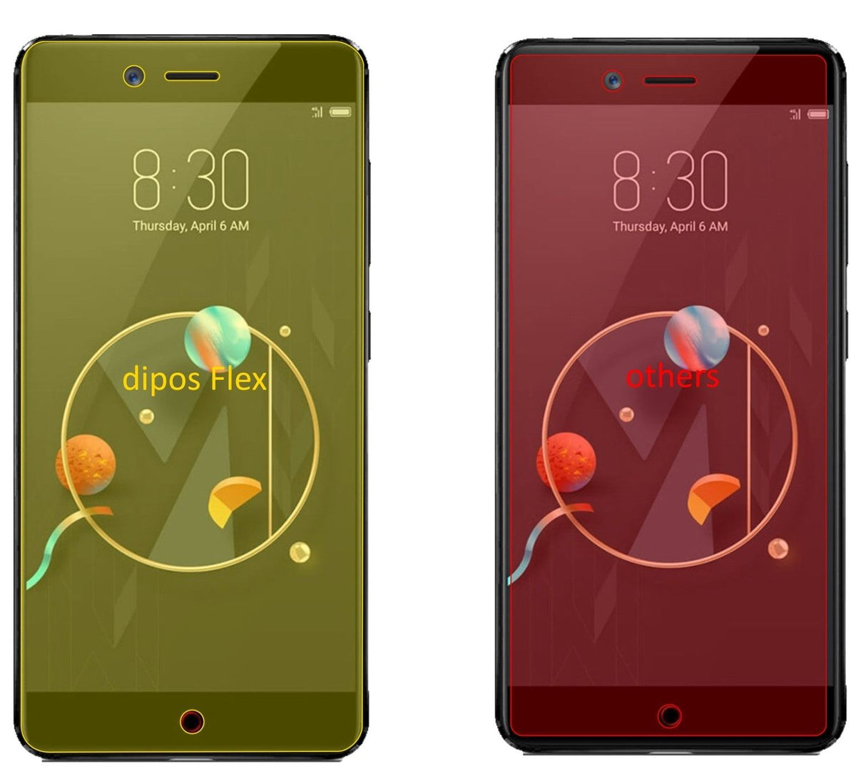 3x 3D Full Cover Schutzfolie für Archos   Diamond Alpha+
