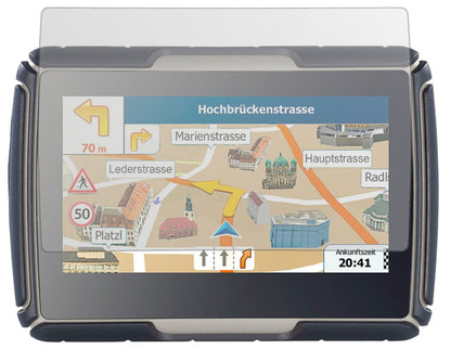 3x Schutzfolie matt für NavGear TourMate N4 Display-Schutzfolie