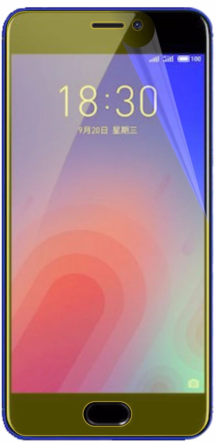 3x 3D Full Cover Schutzfolie für Meizu M6