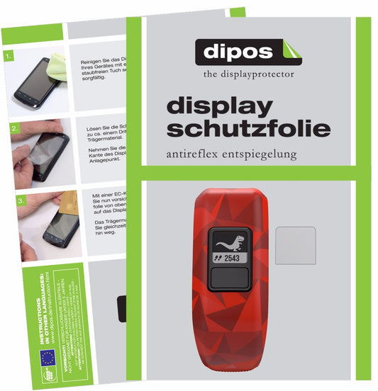 6x Schutzfolie matt für Garmin Vivofit Junior 2 Display-Schutzfolie