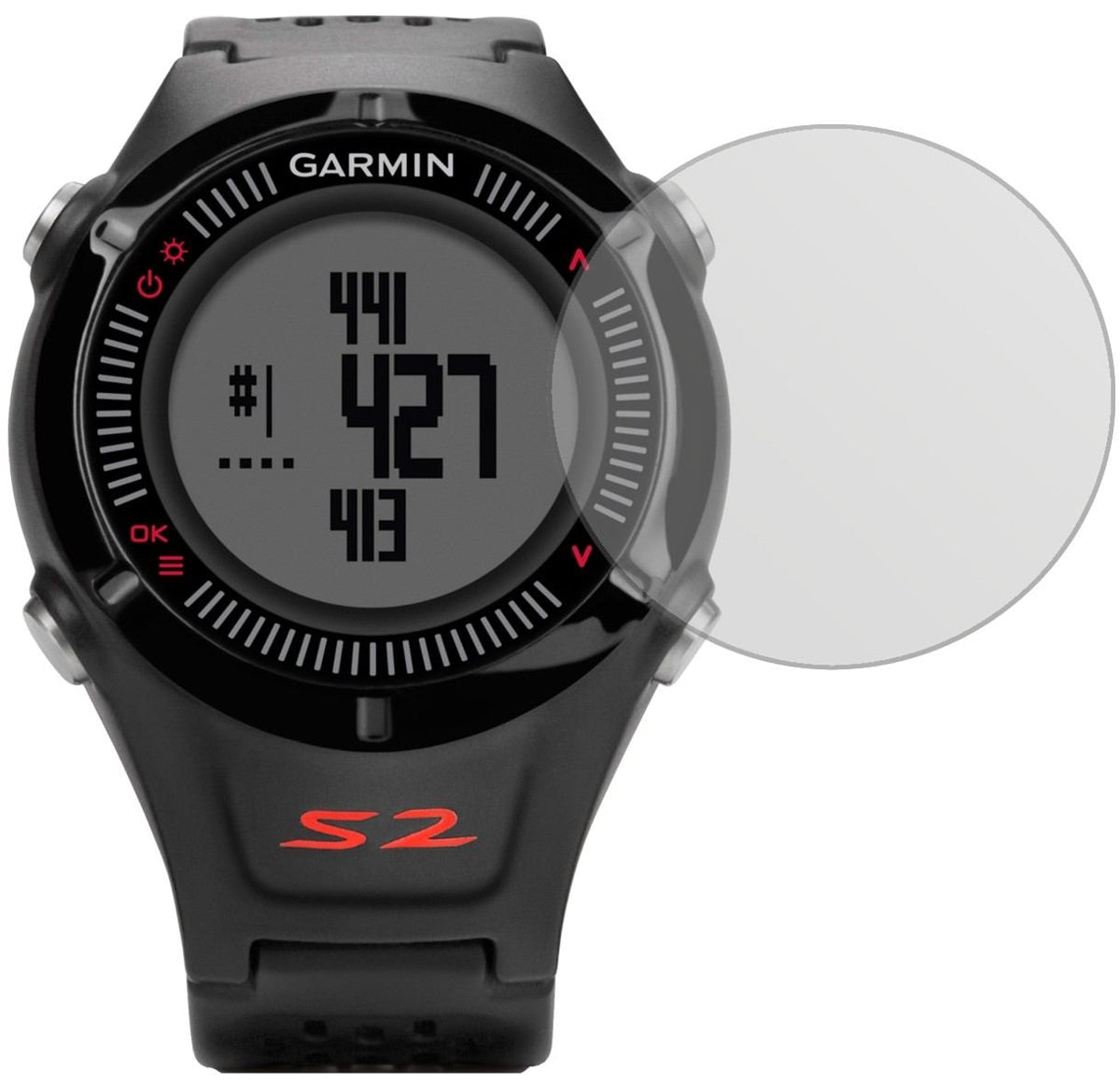 6x Schutzfolie matt für Garmin Approach S2 Display-Schutzfolie