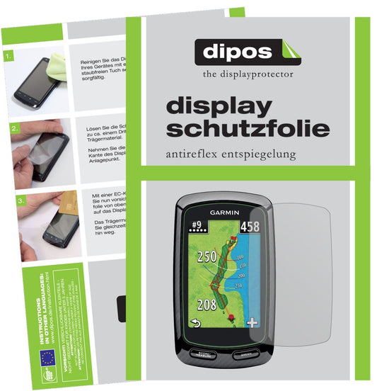 3x Schutzfolie matt für Garmin Approach G6 Display-Schutzfolie