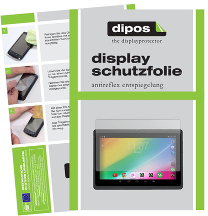 2x Schutzfolie matt für iRULU eXpro 3 Display-Schutzfolie