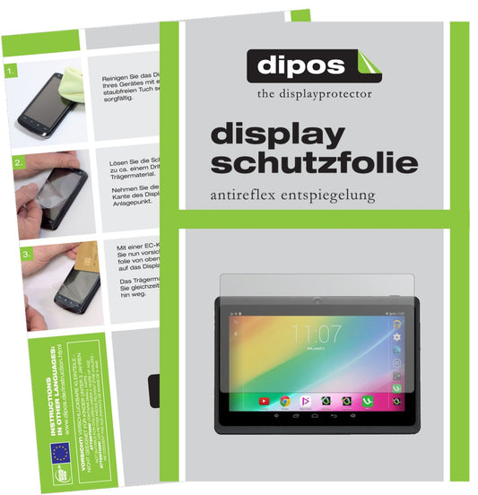2x Schutzfolie matt für iRULU eXpro 3 Display-Schutzfolie