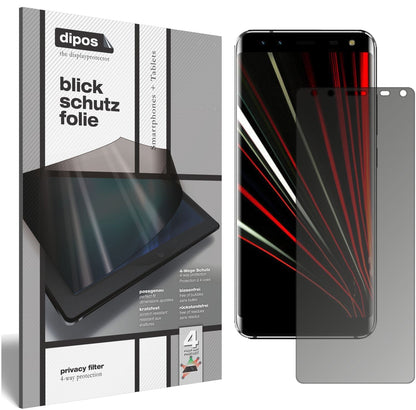 Blickschutzfolie für Leagoo S8 matt Schutzfolie Privacy