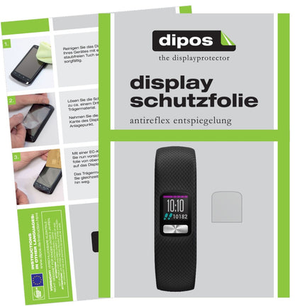 6x Schutzfolie matt für Garmin Vivofit 4 Display-Schutzfolie