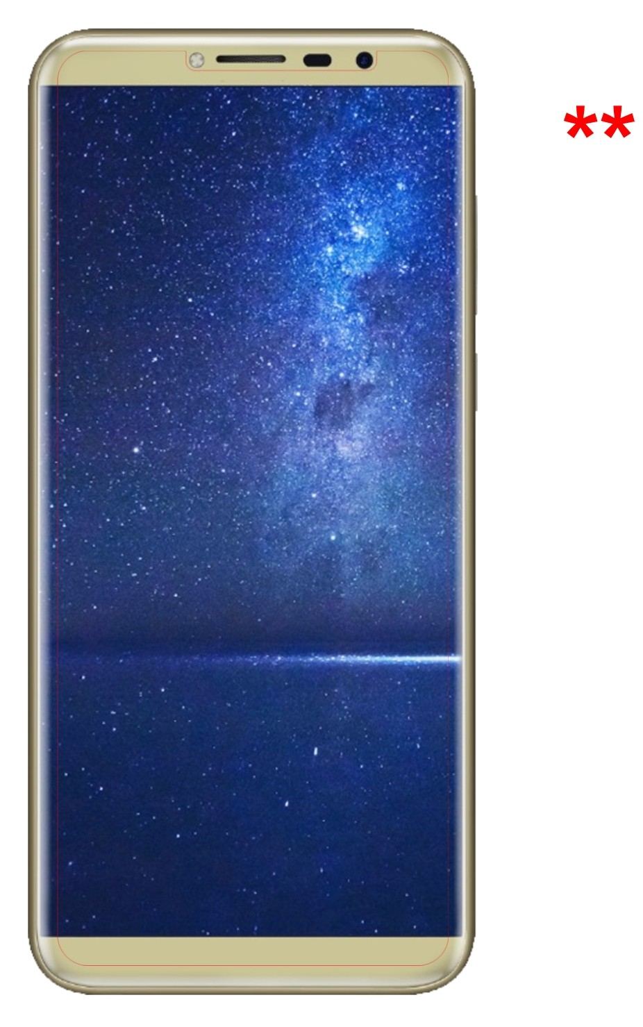 2x Schutzfolie matt für Cubot X18 Display-Schutzfolie