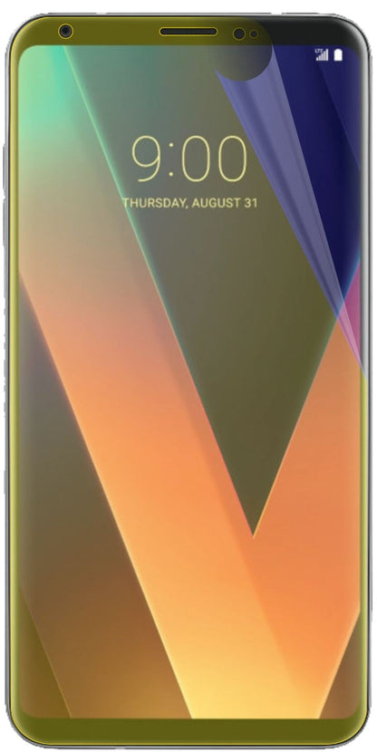 3x 3D Full Cover Schutzfolie für LG V30 Plus