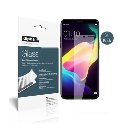 2x 9H Schutzfolie für Oppo F5 Youth Panzerfolie