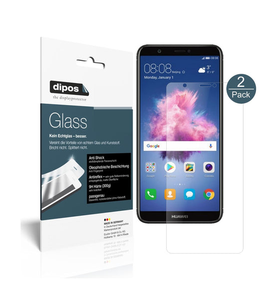 2x 9H Schutzfolie matt für Huawei P smart Panzerfolie