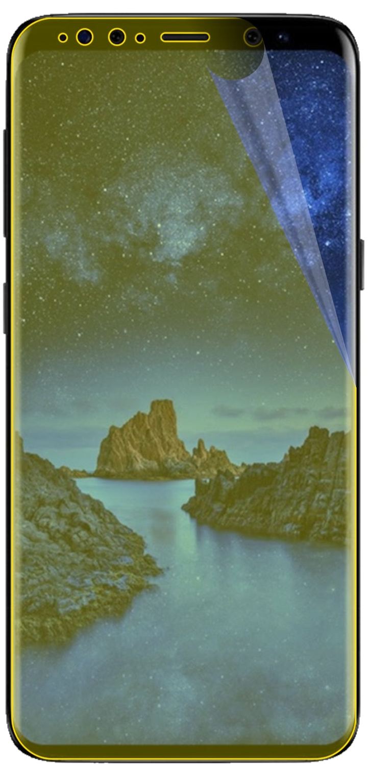 3x 3D Full Cover Schutzfolie für Samsung Galaxy S9