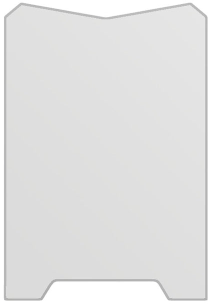 dipos Displayschutz für AEG M550, mattierte Oberfläche, geringe Dicke und perfekte Passform