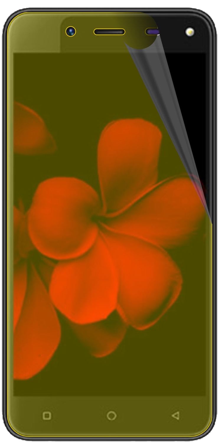 3x 3D Full Cover Schutzfolie für Karbonn Titanium Frames S7