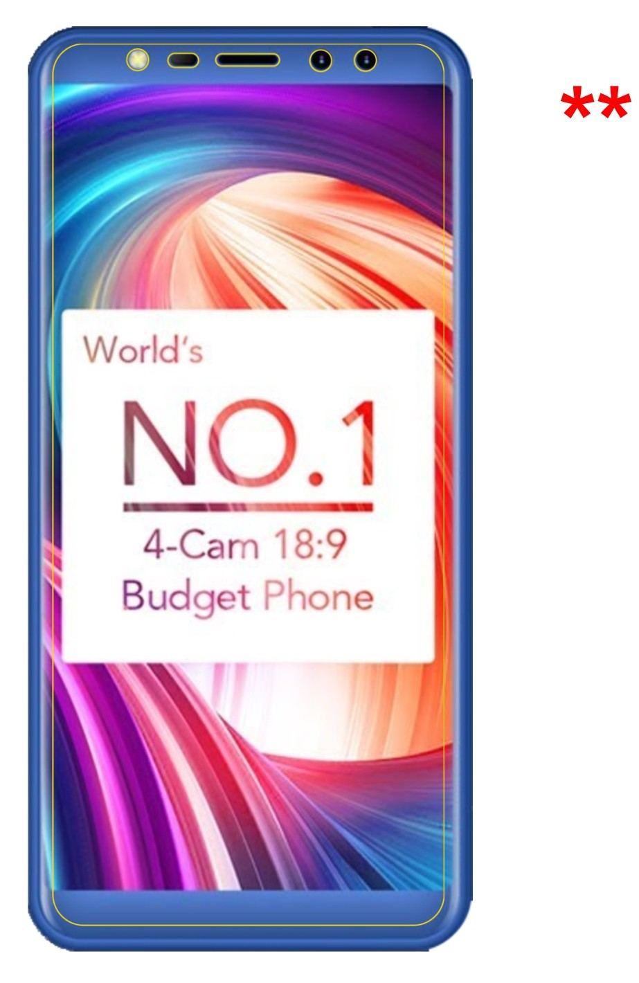 Dünne und klare Folie passend zugeschnitten für Leagoo M9