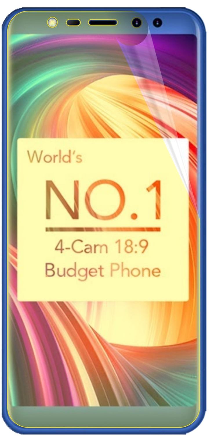 3x 3D Full Cover Schutzfolie für Leagoo M9