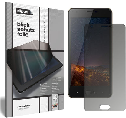 Blickschutzfolie für Doogee X20L matt Schutzfolie Privacy