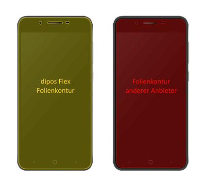 3x 3D Full Cover Schutzfolie für ZTE Blade A610 Plus