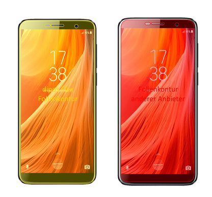3x 3D Full Cover Schutzfolie für HOMTOM S7
