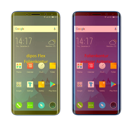 3x 3D Full Cover Schutzfolie für Elephone U