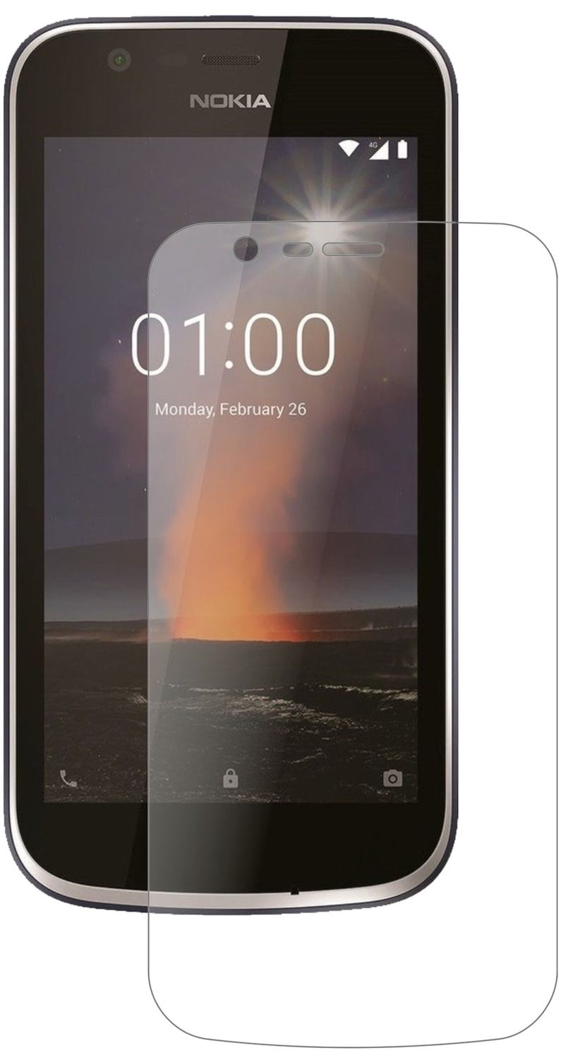 2x 9H Schutzfolie matt für Nokia 1 Panzerfolie