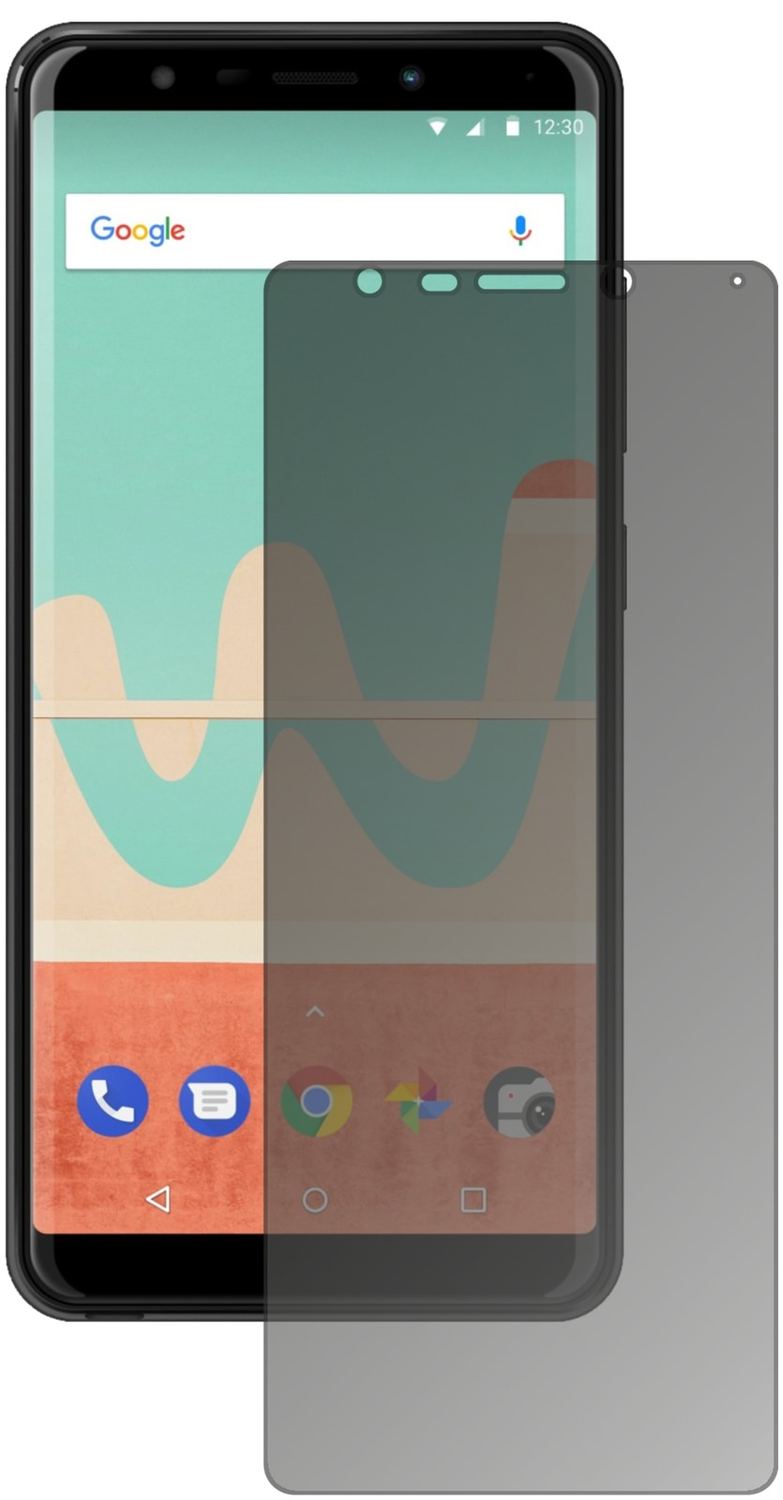 Blickschutzfolie für Wiko View Go matt Schutzfolie Privacy