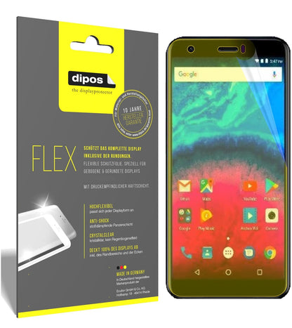 3x 3D Full Cover Schutzfolie für Archos Core 55S