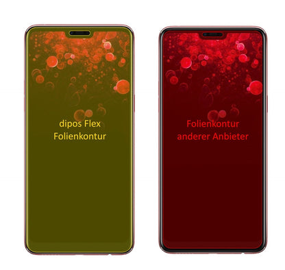 3x 3D Full Cover Schutzfolie für Oppo F7
