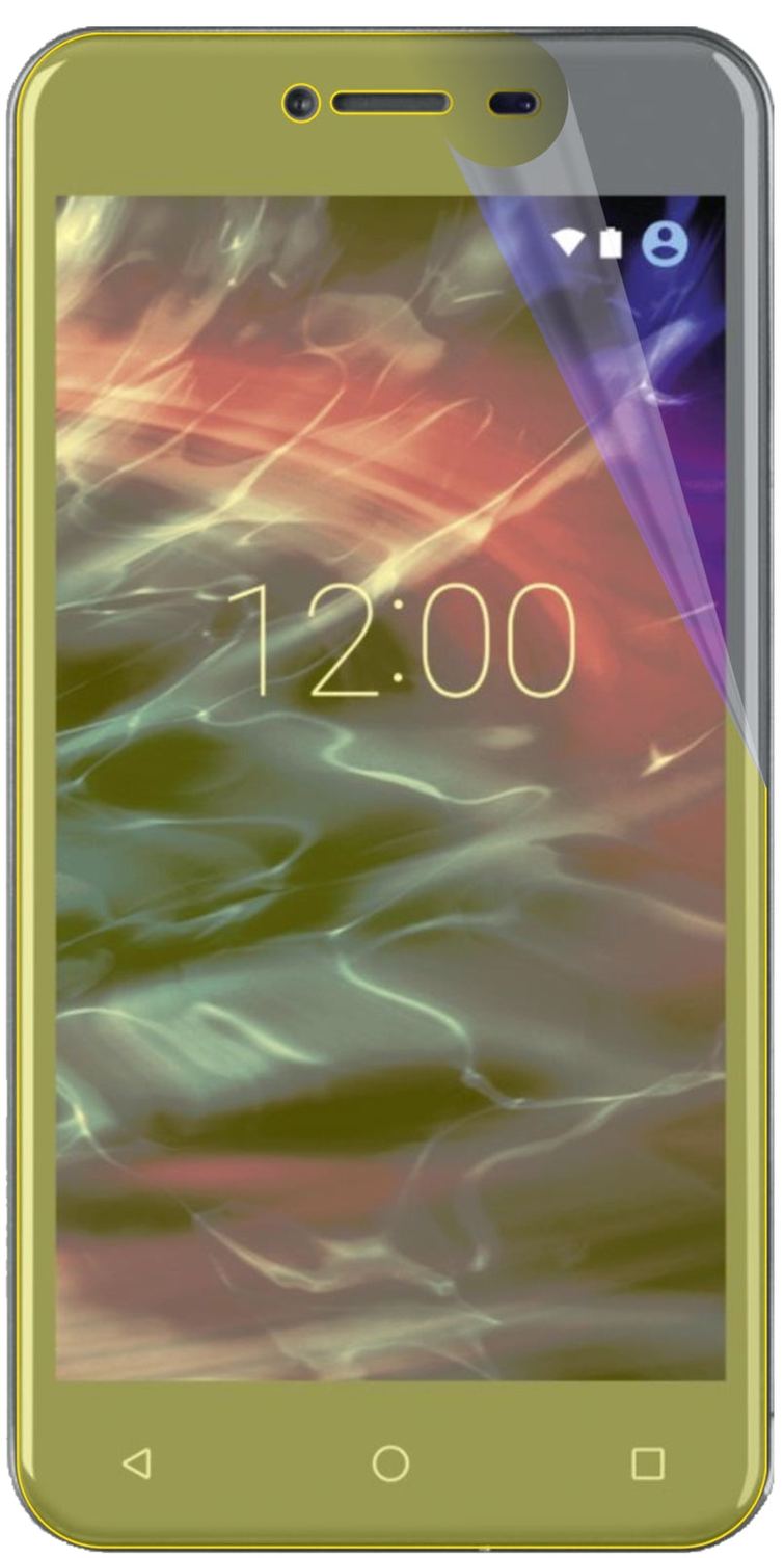 3x 3D Full Cover Schutzfolie für Medion Life E5008