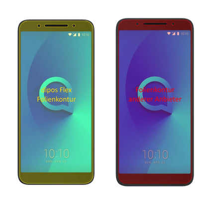 3x 3D Full Cover Schutzfolie für Alcatel 3