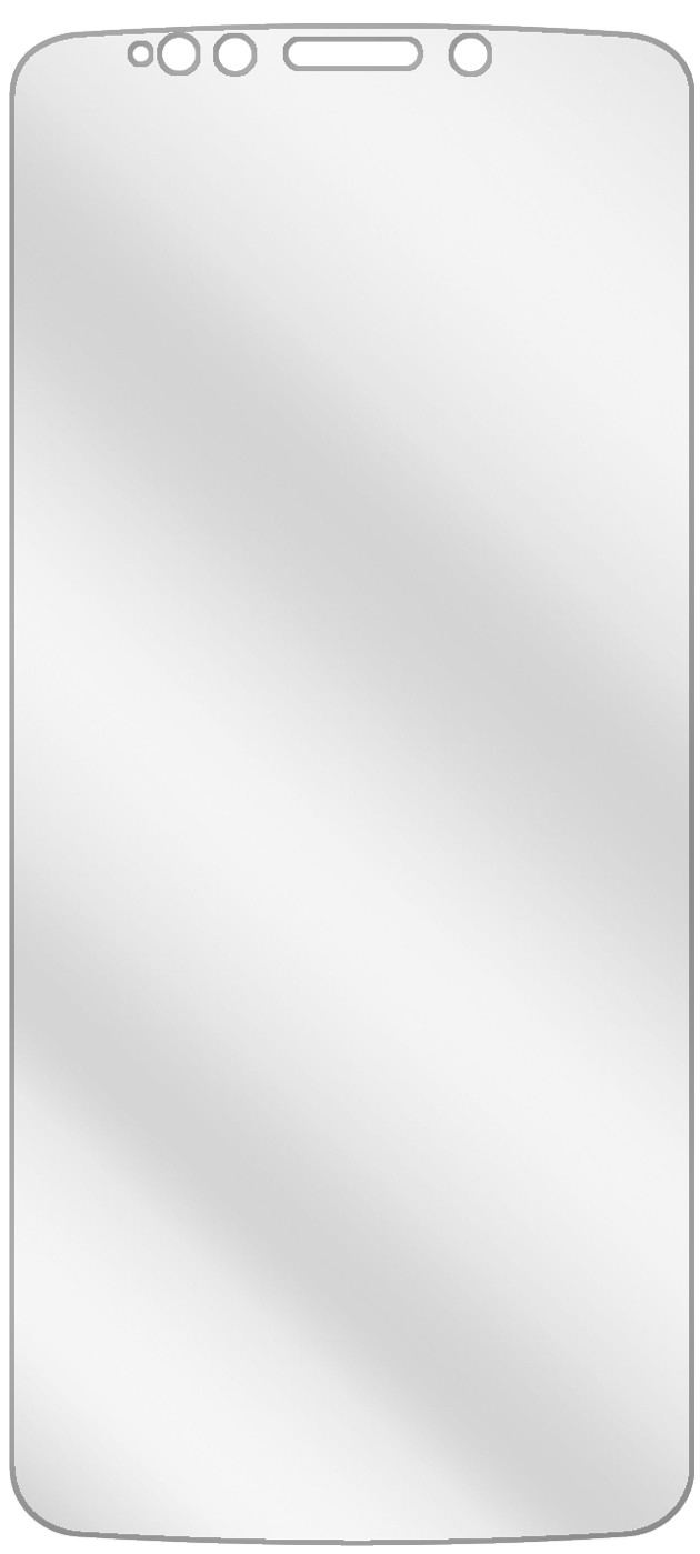 dipos Displayschutz für Motorola Moto E5 Plus, transparente Oberfläche, geringe Dicke und perfekte Passform