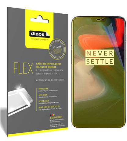 3x 3D Full Cover Schutzfolie für OnePlus 6