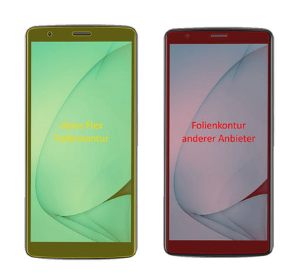 3x 3D Full Cover Schutzfolie für Blackview A20