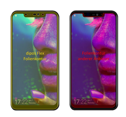 3x 3D Full Cover Schutzfolie für Allview Soul X5 Pro