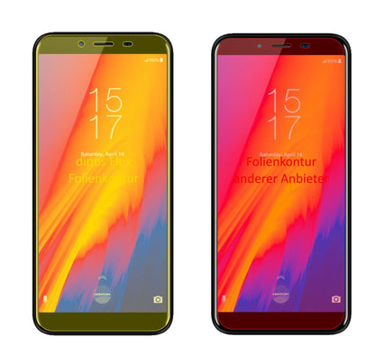 3x 3D Full Cover Schutzfolie für HomTom S99