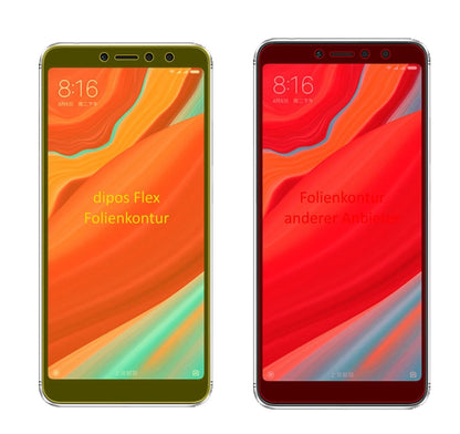 3x 3D Full Cover Schutzfolie für Xiaomi Redmi S2