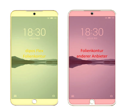 3x 3D Full Cover Schutzfolie für Meizu 15 Plus