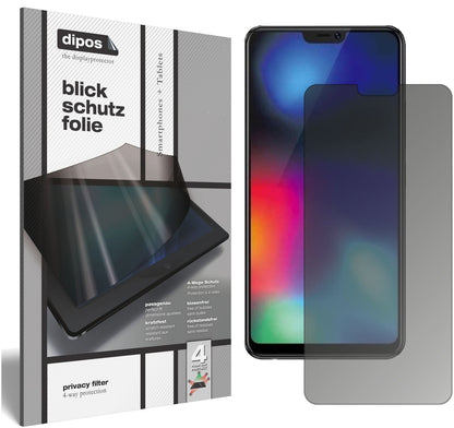 Blickschutzfolie für Vivo Z1i matt Schutzfolie Privacy