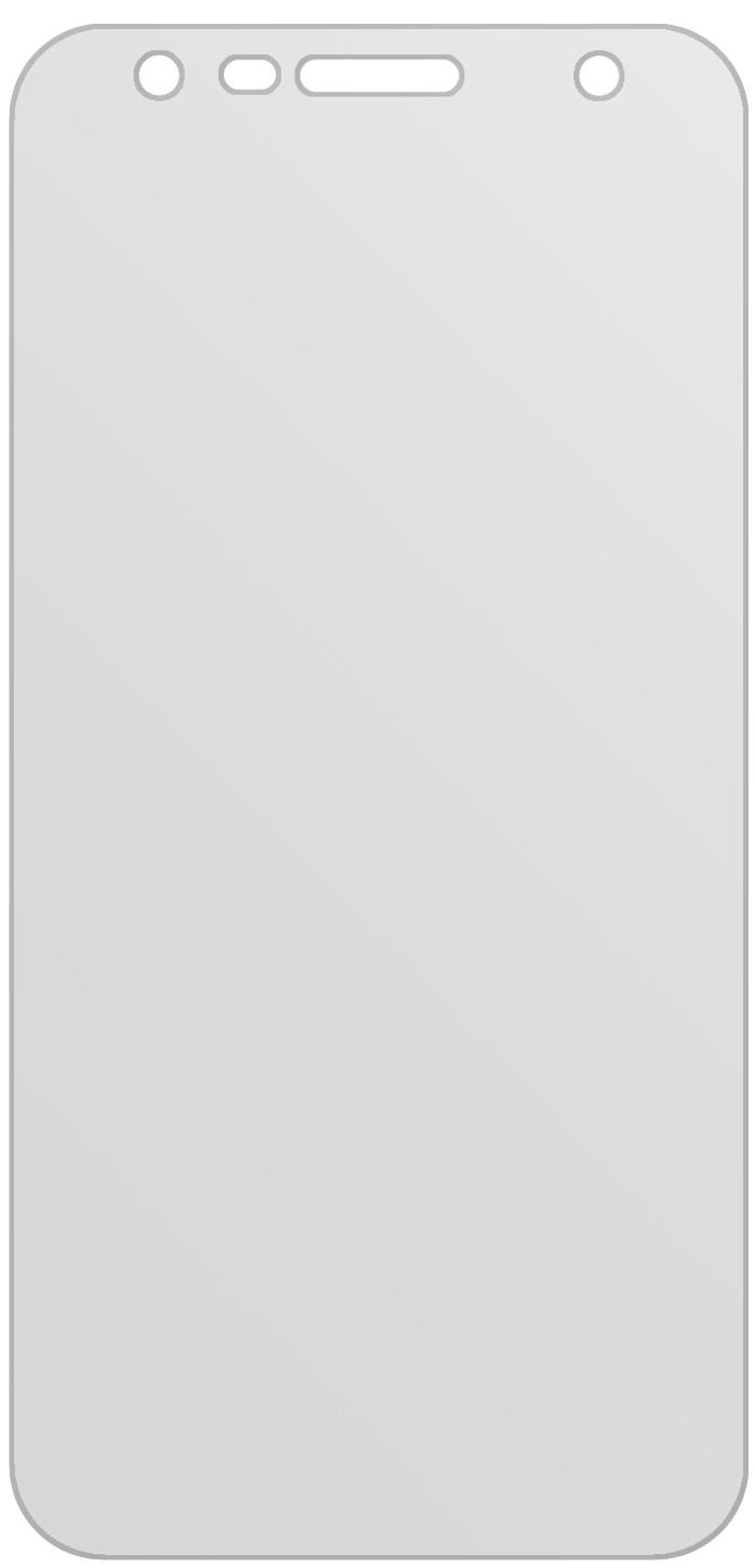 dipos Displayschutz für LG X5 2018, mattierte Oberfläche, geringe Dicke und perfekte Passform