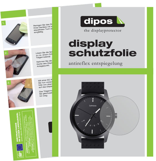 6x Schutzfolie matt für Lenovo Watch 9 Display-Schutzfolie