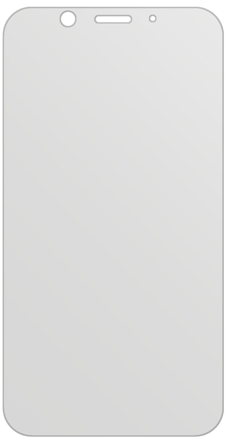 dipos Displayschutz für Shift 6m, mattierte Oberfläche, geringe Dicke und perfekte Passform