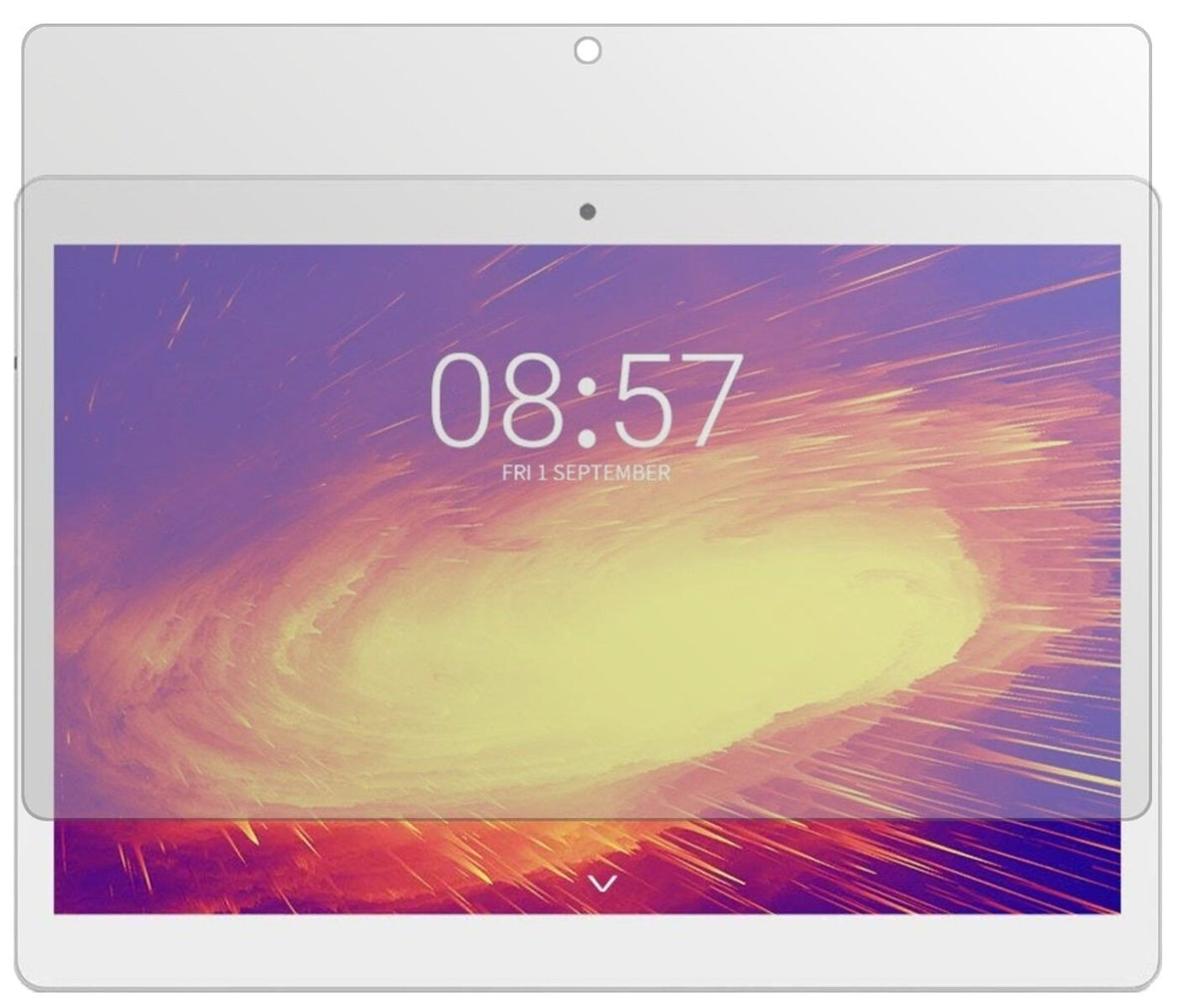 2x Schutzfolie matt für ALLDOCUBE M5 4G Tablet Display-Schutzfolie