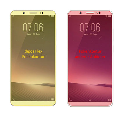 3x 3D Full Cover Schutzfolie für Vivo Z10