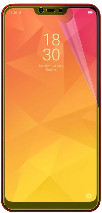 3x 3D Full Cover Schutzfolie für Oppo Realme 2