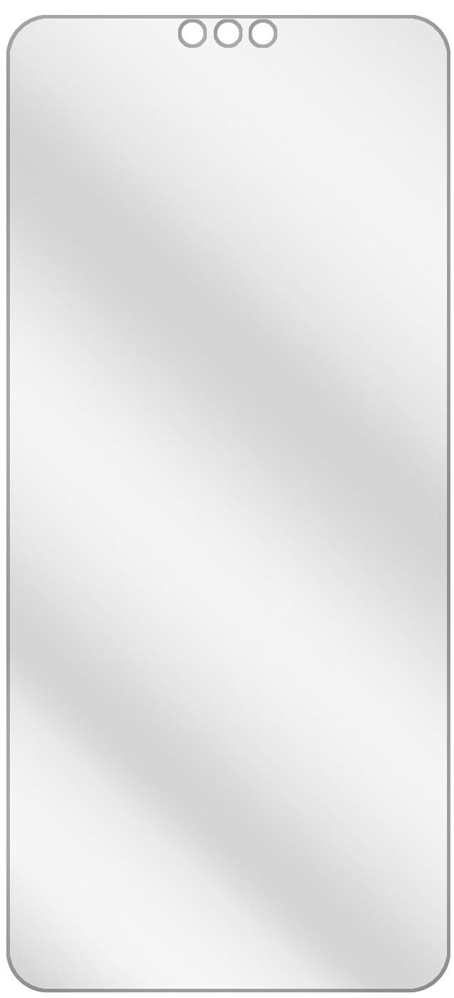 dipos Displayschutz für Honor 8X, transparente Oberfläche, geringe Dicke und perfekte Passform