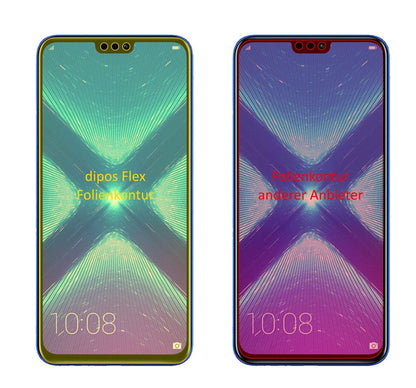 3x 3D Full Cover Schutzfolie für Honor 8X