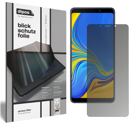 Blickschutzfolie für Samsung Galaxy A9 (2018) matt Schutzfolie Privacy