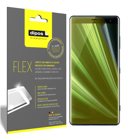 3x 3D Full Cover Schutzfolie für Sony Xperia XZ3