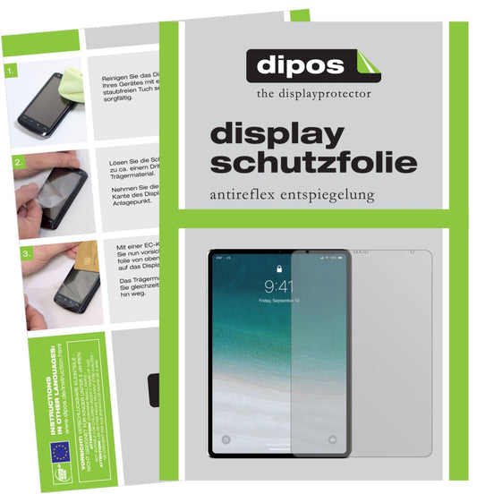 2x Schutzfolie matt für Apple iPad Pro 11 Zoll (2018) Display-Schutzfolie